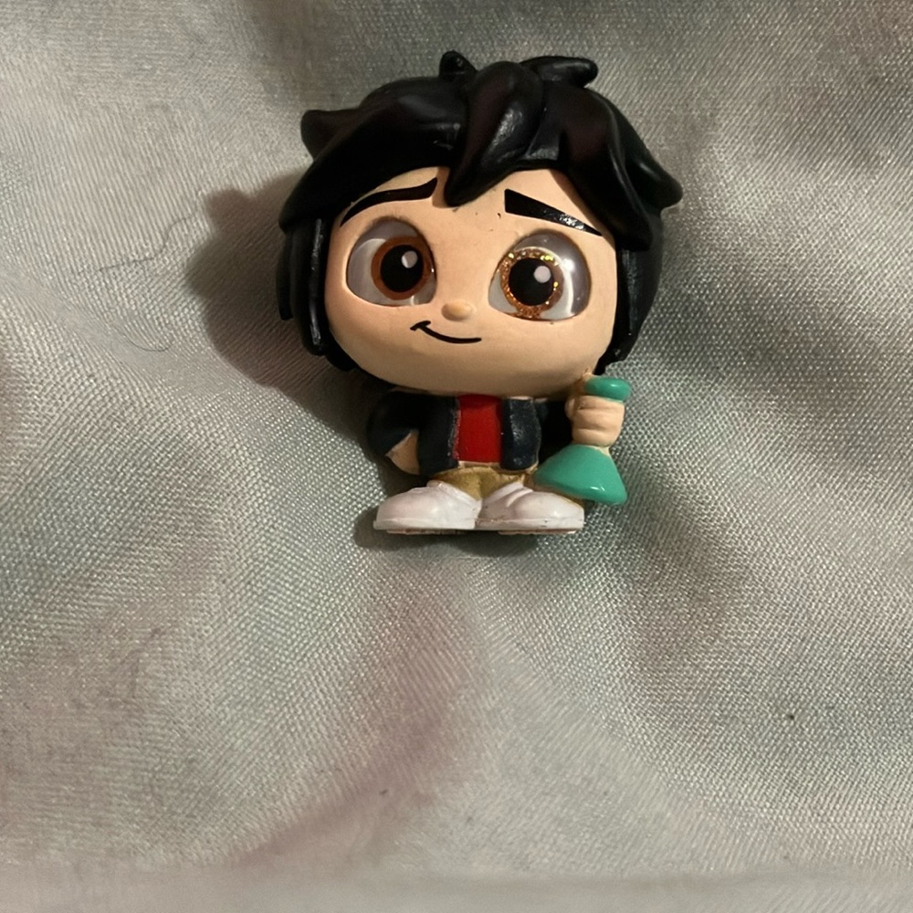 Cute Black-Haired Character Figurine